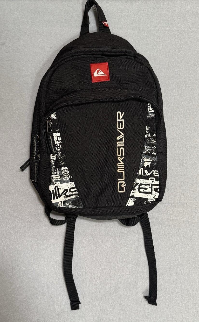 QUIKSILVER Vintage MINI Backpack Black Unisex Kids Adults